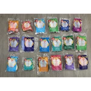 McDonald’s Happy Meal Ty Teenie Beanie Babies 2000 Set 1-18